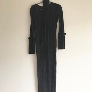 Shimmer jersey maxi dress